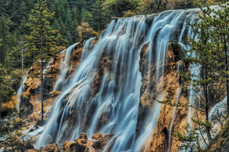 Mountains and Rivers - Waterfall